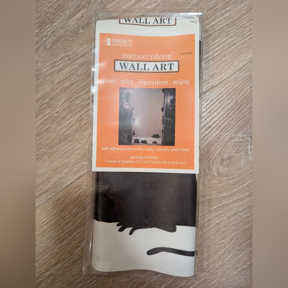 Impact Innovations Halloween Peel And Stick Mouse Wall Art Decor Graphics NEW